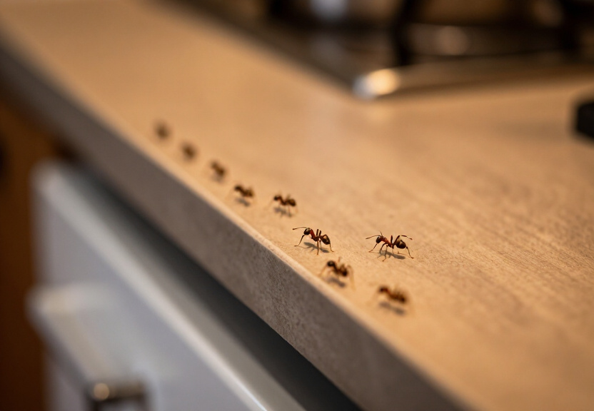 Ant Treatment in a Bilgola Beach Kitchen